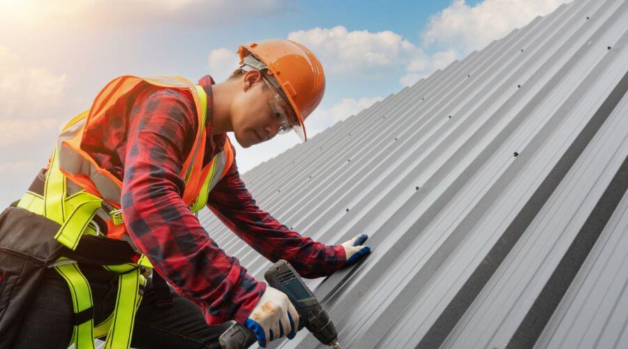 Professional metal roof installation in Debord, KY